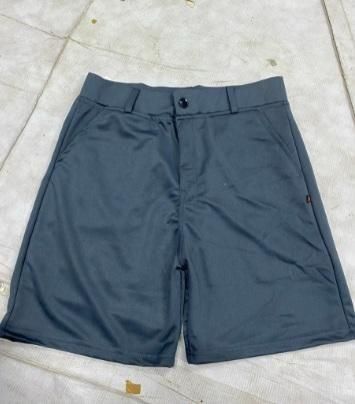 Men's Sleek Solid Light Grey Casual Shorts