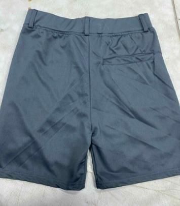 Men's Sleek Solid Light Grey Casual Shorts